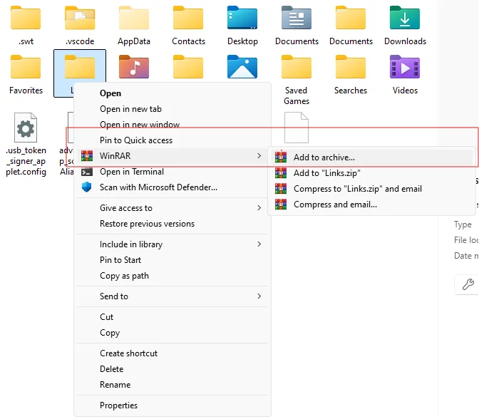Nén file hoặc thư mục có mật khẩu với WinRAR